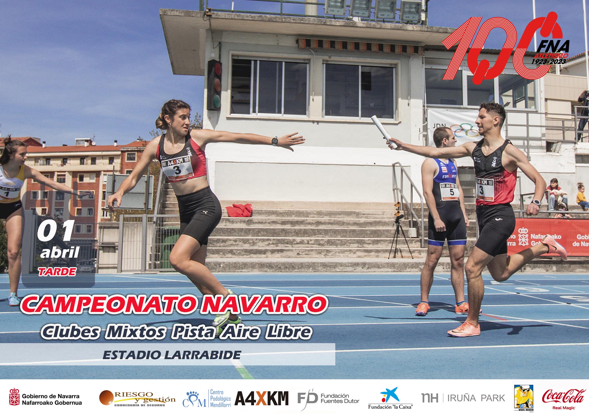 Listas de salida Campeonato Navarro Clubes Mixto